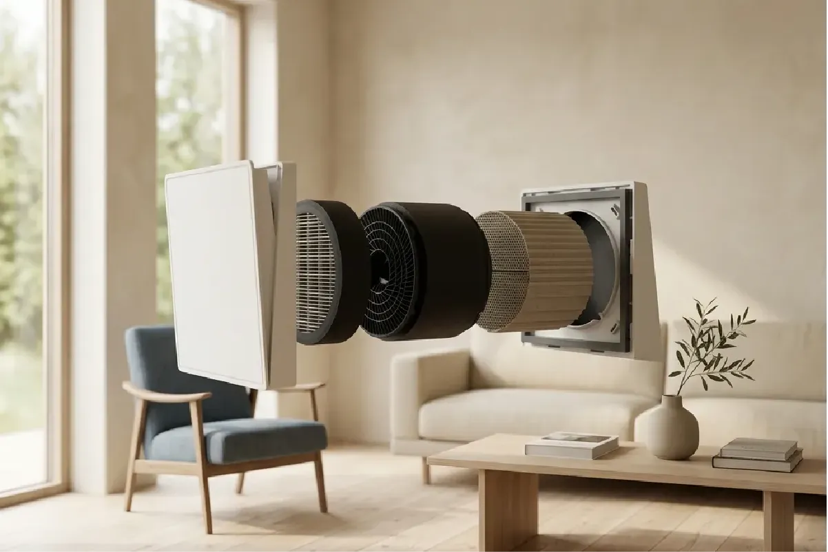EcoPair, sistema di ventilazione contro la condensa